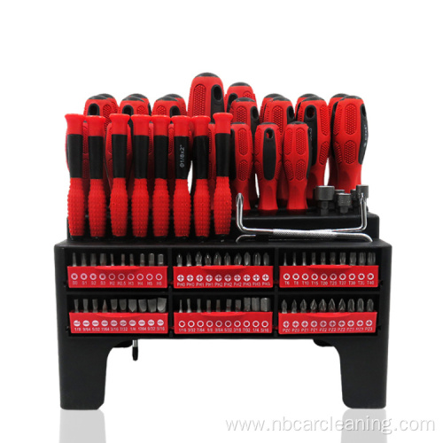 set with plastic holder multifunctional tool set